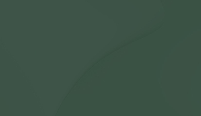 Abstract green curved shapes background design.